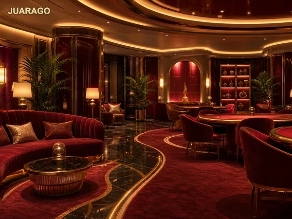 Area live casino juarago dengan desain visual modern dan akses yang praktis